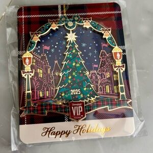 Disney VIP Tours Christmas 2025 Trading Pin
